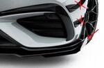 SPLITTERS DE PARE CHOC AVANT MERCEDES CLE COUPE C236 53AMG AERO PHASE 1 (2023+)