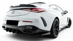 LAME DE PARE CHOC ARRIERE TYPE DIFFUSEUR MERCEDES CLE COUPE C236 53AMG AERO PHASE 1 "DTM LOOK "CNC CUPWINGS" (2023+)