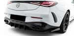 LAME DE PARE CHOC ARRIERE TYPE DIFFUSEUR MERCEDES CLE COUPE C236 53AMG AERO PHASE 1 "DTM LOOK "CNC CUPWINGS" (2023+)