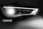 PHARES A LEDS TUBE LIGHT "REAL DRL" BLACKLINE AUDI A3 8V PHASE 1 -avec vrais feux de jour- POUR CONVERSION DES PHARES HALOGENES D'ORIGINE AU XENON (2012/04-2016)
