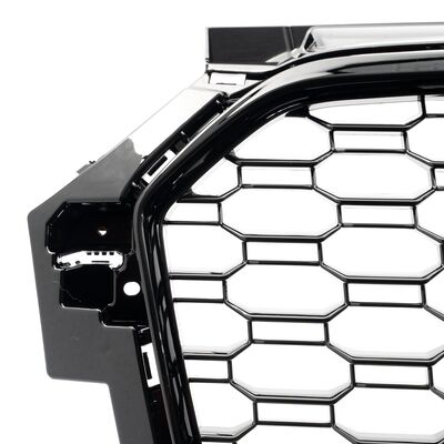 CALANDRE SANS SIGLE AUDI A1/S1 PHASE 2 TYPE RS GLOSSY BLACK (01-2015/2018)