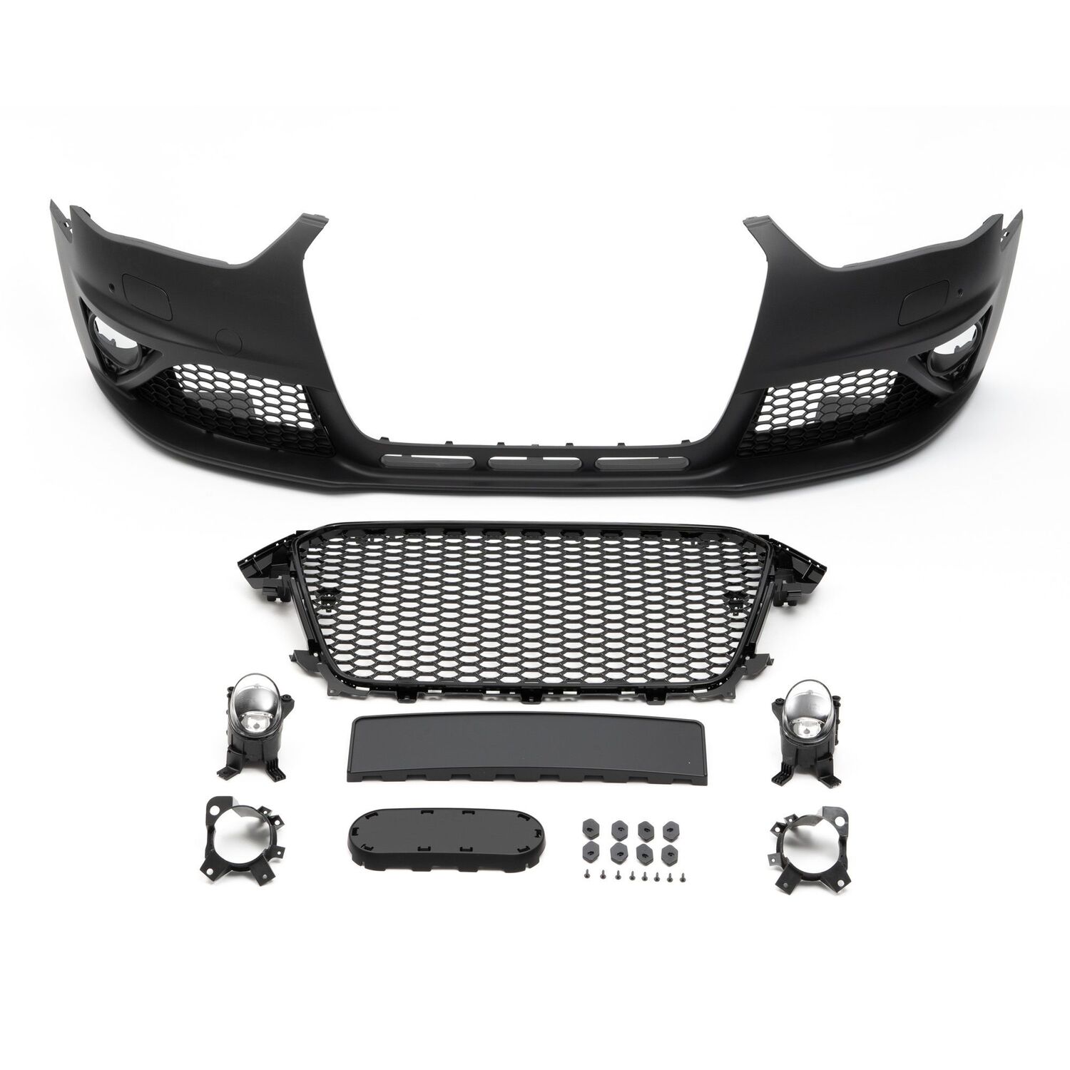 Pare-choc Avant Repiauto Pour Audi A4 B8 Phase 2 (2011-2015) - À Peindre - Neuf