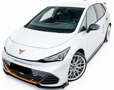 LAME DE PARE CHOC AVANT DTM LOOK "CNC CUPWINGS" CUPRA BORN PHASE 1 (2021+)