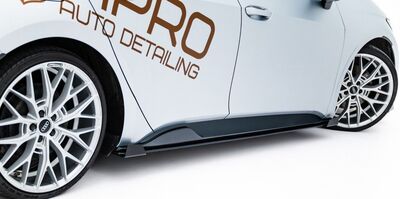 JEU DE BAS DE CAISSE (RAJOUTS EN ABS) CUPRA BORN "CNC 4 CUPWINGS- "(2021+)