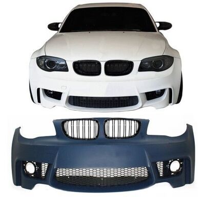 PARE CHOC AVANT COMPLET BMW SERIE 1 E81/E87/E82/E88 LOOK M V3 (2004/2011)
