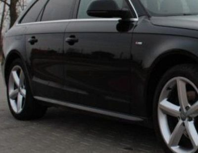 JEU D'INSERTS DE BAS DE CAISSE LOOK S4/S5/SLINE AUDI A4 B8 STANDARD (07-2007/2015) OU AUDI A5 B8 STANDARD SMT DESIGN (2007/2015)