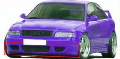 RAJOUT DE PARE CHOC AVANT LOOK RS (DEMI PARE CHOC INFERIEUR) AUDI A4 B5 BERLINE OU AVANT TGT / CPN (1995/2001)