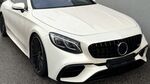 PARE CHOC AVANT COMPLET MERCEDES CLASSE S COUPE C217/CABRIOLET A217 LOOK S63 BLACK EDITION OU LOOK S65 CHROMELINE (2015/2022)
