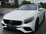 PARE CHOC AVANT COMPLET MERCEDES CLASSE S COUPE C217/CABRIOLET A217 LOOK S63 BLACK EDITION OU LOOK S65 CHROMELINE (2015/2022)