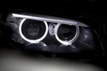 PHARES A LEDS DEVIL EYES "REAL DRL" XENON BMW SERIE 5 F10/F11 PHASE 1 (2010/07-2013)