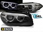 PHARES A LEDS DEVIL EYES "REAL DRL" XENON BMW SERIE 5 F10/F11 PHASE 1 (2010/07-2013)