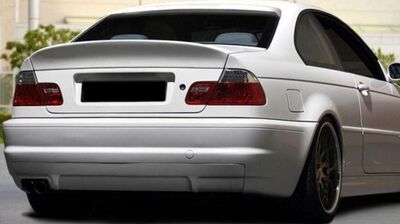 PARE CHOC ARRIERE BMW E46 COUPE/CABRIOLET TYPE M SPIRIT DUAL OU QUAD (1998/2007)