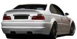 PARE CHOC ARRIERE BMW E46 COUPE/CABRIOLET TYPE M SPIRIT DUAL OU QUAD (1998/2007)