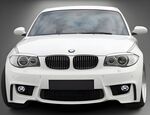PARE CHOC AVANT ADAPTABLE BMW SERIE 1 E81/E87/E82/E88 LOOK 1M SPTG (2004/2011)