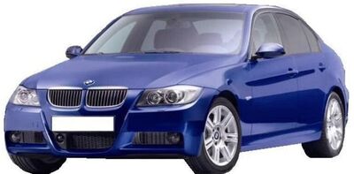 PARE CHOC AVANT BMW E90/E91 PHASE 1 CPN DESIGN (2005/07-2008)