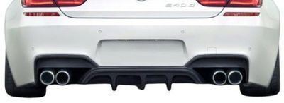 DIFFUSEUR ARRIERE BMW F12/F13/F06 PACK M "QUAD" (2012/2017)