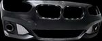 PARE CHOC AVANT BMW SERIE 1 F20/F21 LCI M LOOK CPN DESIGN (04-2015/2019)