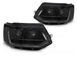 PHARES A LEDS TUBE LIGHT "REAL DRL" FULL LEDS  VW BUS T5 FACELIFT VERSION 4 (avec feux de jour et clignotants DTS-Dynamic Turn Signal) (2010/2015)