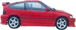 BAS DE CAISSE HONDA CRX ED9 ST LINE (1988/1991)