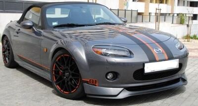 LAME DE PARE CHOC AVANT MAZDA MX5 NC PHASE 1 CPN DESIGN (2005/2009)