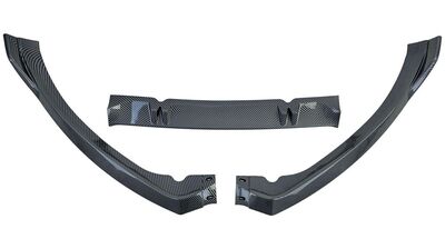 LAME DE PARE CHOC AVANT 3 PARTIES AUDI A5 8T PHASE 2 STANDARD CARBON LOOK FINISH CPTS DESIGN (11-2011/2016)