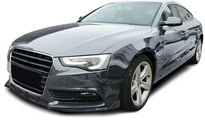 LAME DE PARE CHOC AVANT 3 PARTIES AUDI A5 8T PHASE 2 STANDARD CARBON LOOK FINISH CPTS DESIGN (11-2011/2016)