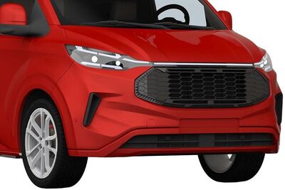 CALANDRE SANS SIGLE LOOK RS FORD TRANSIT CUSTOM OU TOURNEO CUSTOM MK8 VERSION 3 (2023+)