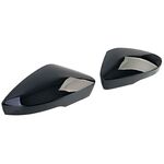 COQUES DE RETROS PIANO BLACK OU  CARBONE LOOK SKODA OCTAVIA 5E (2013/2020) (REMPLACEMENT)