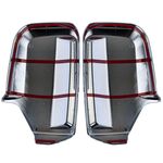 COQUES CHROMEES POUR RETROVISEURS MERCEDES SPRINTER W906 (2006/2018) VW CRAFTER 2E (2006/2016)