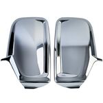COQUES CHROMEES POUR RETROVISEURS MERCEDES SPRINTER W906 (2006/2018) VW CRAFTER 2E (2006/2016)