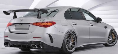 AILERON DE COFFRE A COL DE CYGNE MERCEDES CLASSE C W206 BERLINE "CS STYLE" (2023+)