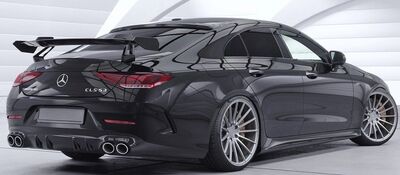 AILERON DE COFFRE A COL DE CYGNE MERCEDES CLS W257 "CS STYLE" (2018/2023)