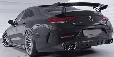 AILERON DE COFFRE A COL DE CYGNE MERCEDES CLS W257 "CS STYLE" (2018/2023)