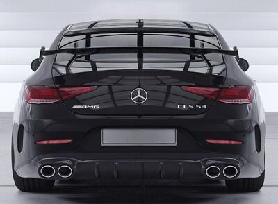 AILERON DE COFFRE A COL DE CYGNE MERCEDES CLS W257 "CS STYLE" (2018/2023)