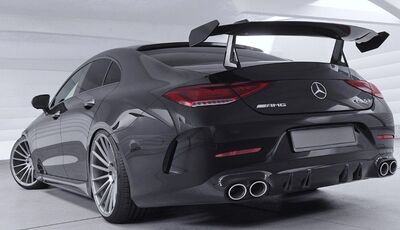AILERON DE COFFRE A COL DE CYGNE MERCEDES CLS W257 "CS STYLE" (2018/2023)