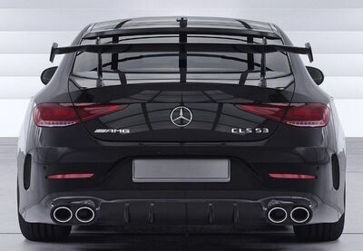 AILERON DE COFFRE A COL DE CYGNE MERCEDES CLS W257 "CS STYLE" (2018/2023)