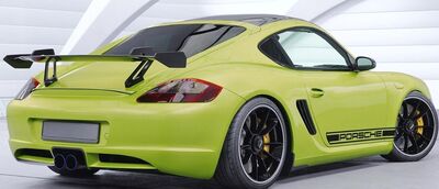 AILERON DE COFFRE A COL DE CYGNE PORSCHE CAYMAN 987 "CS STYLE" (2005/2013)
