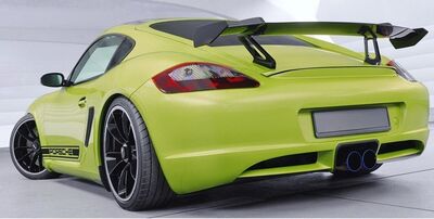 AILERON DE COFFRE A COL DE CYGNE PORSCHE CAYMAN 987 "CS STYLE" (2005/2013)