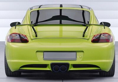 AILERON DE COFFRE A COL DE CYGNE PORSCHE CAYMAN 987 "CS STYLE" (2005/2013)