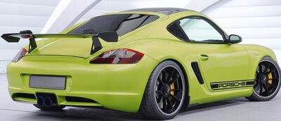 AILERON DE COFFRE A COL DE CYGNE PORSCHE CAYMAN 987 "CS STYLE" (2005/2013)