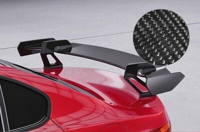 AILERON DE COFFRE A COL DE CYGNE ALFA ROMEO GIULIA (Y COMPRIS QUADRIFOGLIO) "CS STYLE" (2017+)