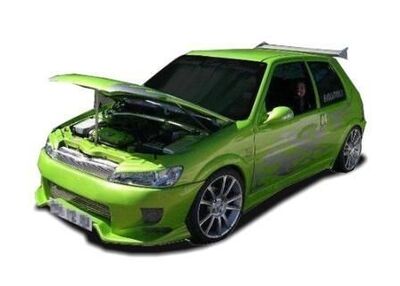 PARE CHOC AVANT PEUGEOT 106 PHASE 2 "MOD FLYHIGH" CPN DESIGN (1996/2003)