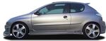 JEU DE BAS DE CAISSE PEUGEOT 206 CPN 3 PORTES V2 (1998/2009)