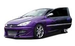 PARE CHOC AVANT PEUGEOT 206 "DRIFT" CPN DESIGN (1998/2009)