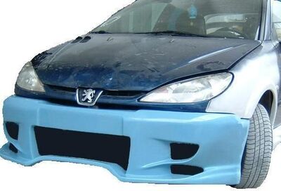 PARE CHOC AVANT PEUGEOT 206 "DRIFT" CPN DESIGN (1998/2009)
