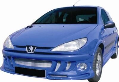PARE CHOC AVANT PEUGEOT 206" MARS" CPN DESIGN (1998/2009)