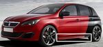 JEU DE BAS DE CAISSE PEUGEOT 308 II 5 PORTES STANDARD TYPE L LOOK GTI (2013/2021)