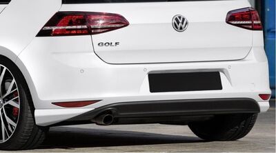 SABOTS DE PARE CHOC ARRIERE VW GOLF VII STANDARD PHASE 1 CPN DESIGN (2012/02-2017)