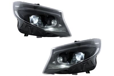 KIT CARROSSERIE MERCEDES VITO W447 STANDARD FRONT FACE LIGHTS (2014/2023)