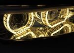 LEDS TUBE LIGHT XENON BMW E92/E93 PHASE 1 YELLOW (2005/09-2008)